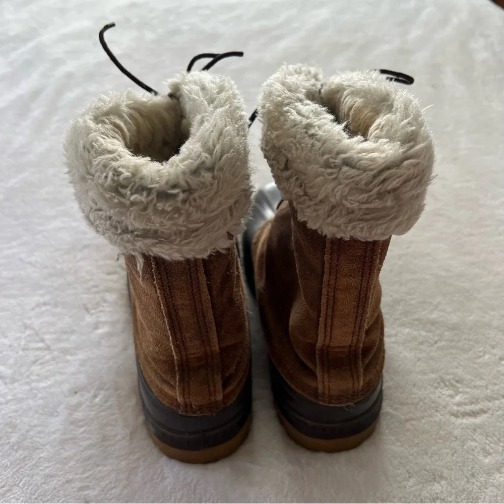 SOREL Vintage Kaufman Steel Shank Winter Snow Boots Size 9 Men